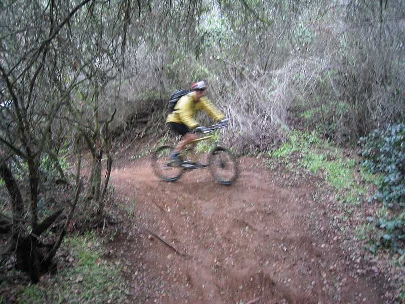 Venturacountytrails Org Photos Of Los Robles Trail West Aka Space Mountain Including The Whoop De Doos Of The Oak Creek Loop Click On An Image To See It Full Size Home Img 03 Jpg Pushing Up The Hill Just Before The Horse Corral On The Way To